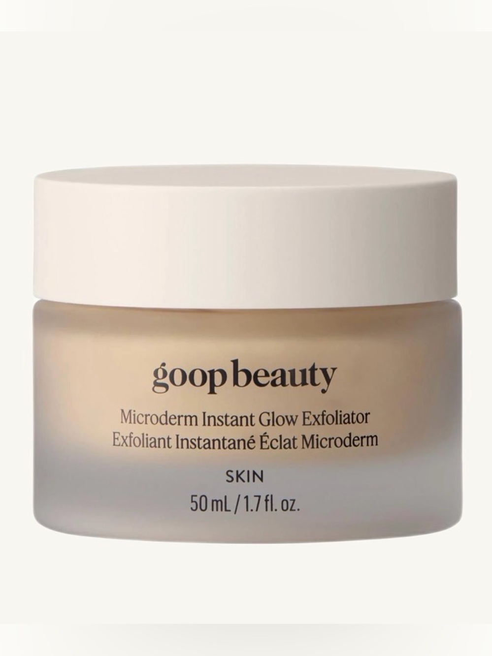 NIB goop Microderm instant glow exfoliator